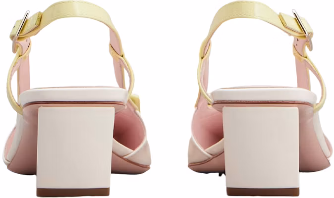(W) Roger Vivier Belle Vivier ''Beige Gesp Vierkante Neus Blokhak'' RVW00625601D1P1U03 Details for (W) Roger Vivier Belle Vivier ''Beige Gesp Vierkante Neus Blokhak'' RVW00625601D1P1U03