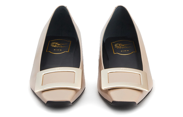 Lookbook (W) Roger Vivier Belle Vivier 'Cuero Charol Beige' RVW00700920D1PC415