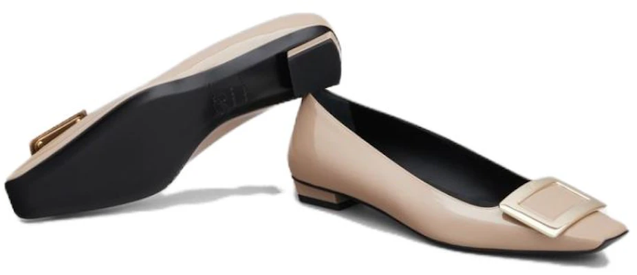 (W) Roger Vivier Belle Vivier 'Cuero Charol Beige' RVW00700920D1PC415 Purchase (W) Roger Vivier Belle Vivier 'Cuero Charol Beige' RVW00700920D1PC415