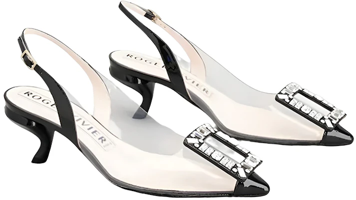 (W) Roger Vivier Belle Vivier ''Zwarte Kristallen Gesp'' RVW672336005RT4551 Order (W) Roger Vivier Belle Vivier ''Zwarte Kristallen Gesp'' RVW672336005RT4551
