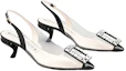 Order (W) Roger Vivier Belle Vivier ''Zwarte Kristallen Gesp'' RVW672336005RT4551