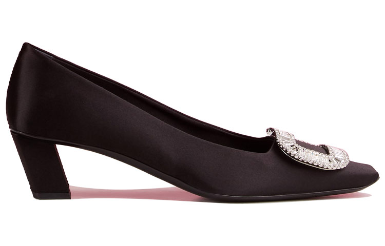 Order (Women) Roger Vivier Belle Vivier 'Black Crystal Buckle' RVW00602220RS0B999