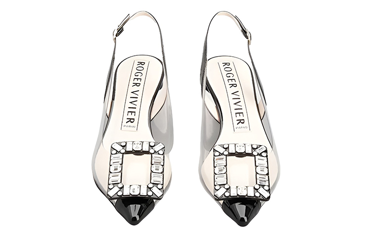 (W) Roger Vivier Belle Vivier 'Black Crystal Buckle' 圖 3