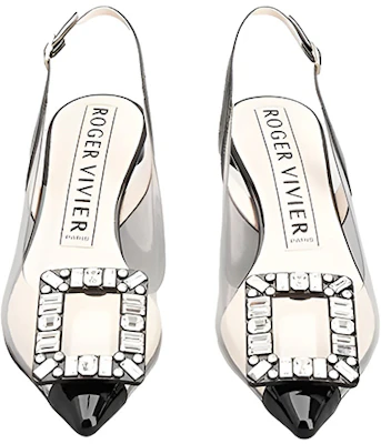 (W) Roger Vivier Belle Vivier ''Zwarte Kristallen Gesp'' RVW672336005RT4551 Lookbook (W) Roger Vivier Belle Vivier ''Zwarte Kristallen Gesp'' RVW672336005RT4551