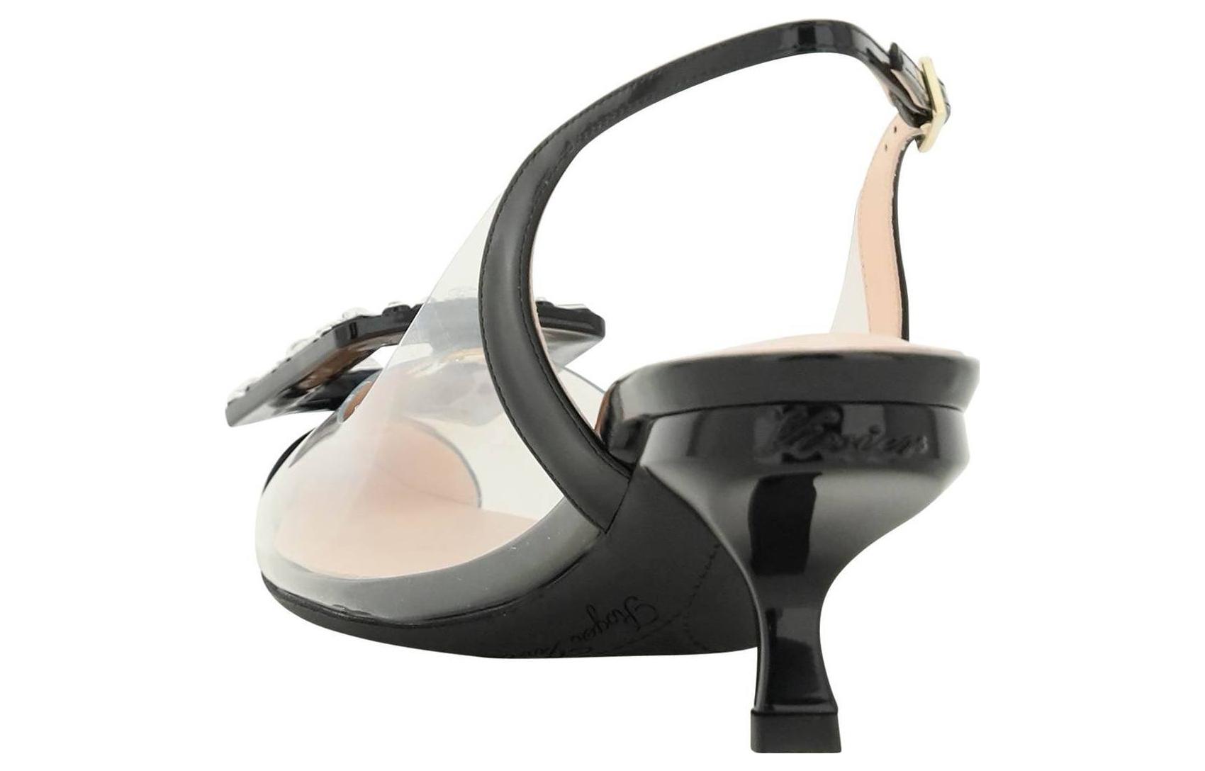 (W) Roger Vivier Belle Vivier 'Black Crystal Buckle' 圖 4