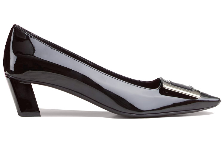 Order (Women) Roger Vivier Belle Vivier 'Black Metal Buckle' RVW00600920D1PB999