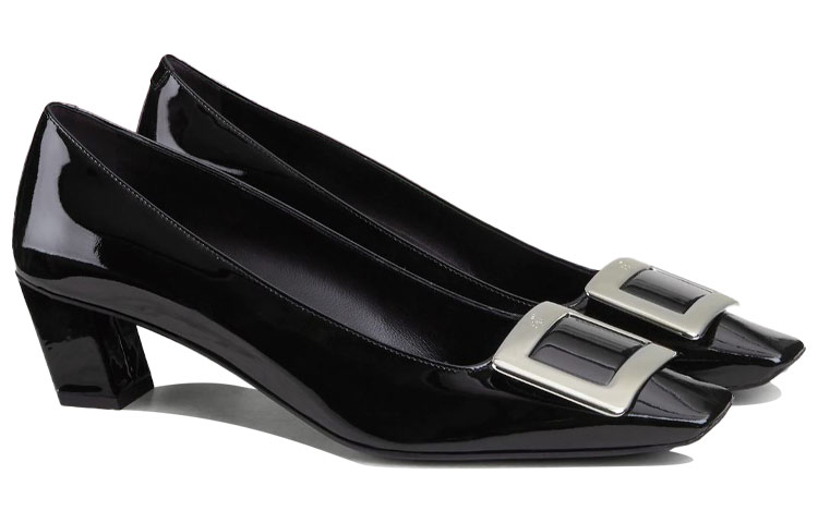 Lookbook (Women) Roger Vivier Belle Vivier 'Black Metal Buckle' RVW00600920D1PB999