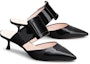 Order (W) Roger Vivier Belle Vivier 'Mule Hitam Patent' RVW54330640D1PB999