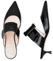 (W) Roger Vivier Belle Vivier 'Mula en Charol Negro' RVW54330640D1PB999 Lookbook (W) Roger Vivier Belle Vivier 'Mula en Charol Negro' RVW54330640D1PB999