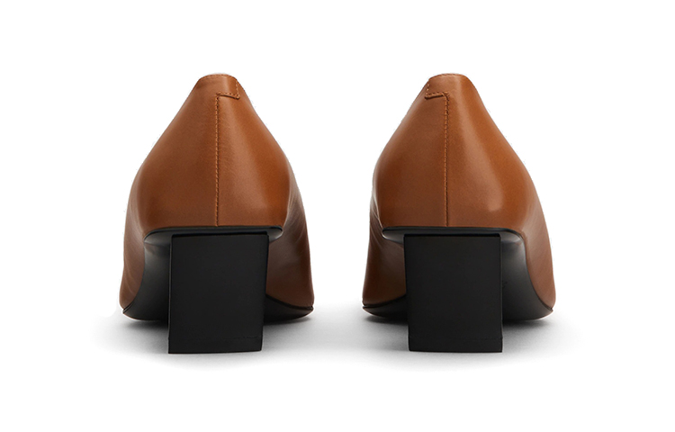 (W) Roger Vivier Belle Vivier 'Brown Casual Leather High Heel' 圖 4