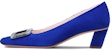 (W) Roger Vivier Belle Vivier 'Granite Buckle Biru' RVW00631480HR0U622