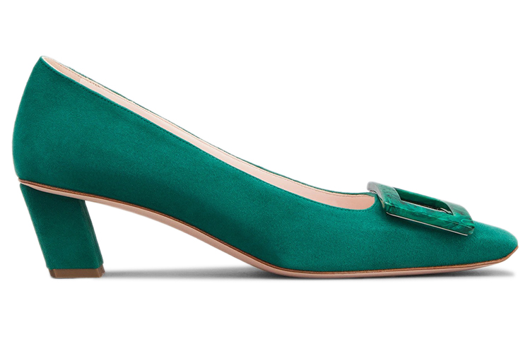 (W) Roger Vivier Belle Vivier 'Granite Buckle Green' 圖 2