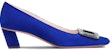 (W) Roger Vivier Belle Vivier 'Granite Buckle Biru' RVW00631480HR0U622