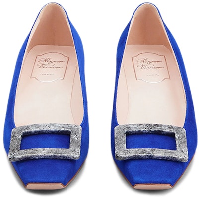 (Women) Roger Vivier Belle Vivier 'Granite Buckle Blue' RVW00631480HR0U622 Shop (Women) Roger Vivier Belle Vivier 'Granite Buckle Blue' RVW00631480HR0U622