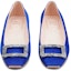 Shop (W) Roger Vivier Belle Vivier 'Granite Buckle Biru' RVW00631480HR0U622