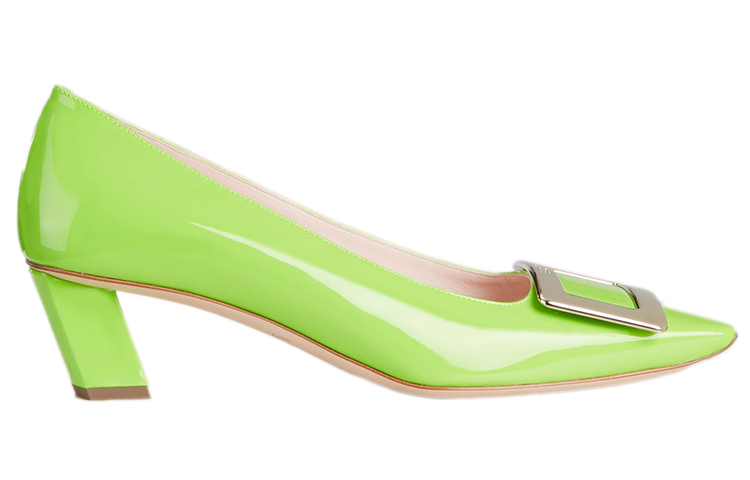 (W) Roger Vivier Belle Vivier 'Green Metal Buckle' 圖 2
