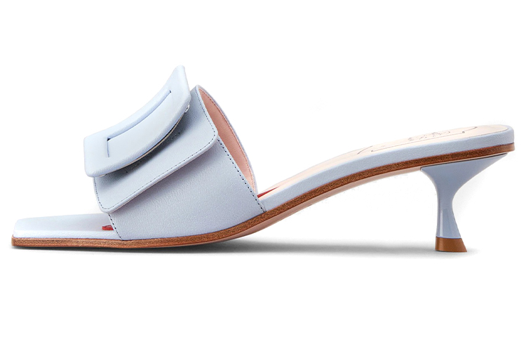 (W) Roger Vivier Belle Vivier 'Light Blue Patent'