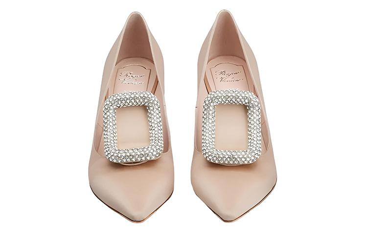 (W) Roger Vivier Belle Vivier 'Light Pink Silk Satin' 圖 3