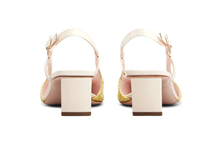 (W) Roger Vivier Belle Vivier 'Metal Buckle Beige Mule' 圖 6