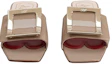 Shop 羅傑維維亞 Roger Vivier Belle Vivier 漆皮 方頭 金屬飾扣 時尚涼拖 女款 灰色