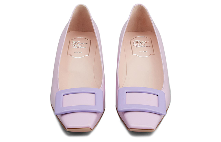 (W) Roger Vivier Belle Vivier 'Metal Buckle Purple Patent' 圖 3