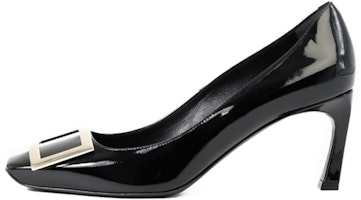 (Women) Roger Vivier Belle Vivier 'Patent Black High Heels' RVW40015280D1PB999 (Women) Roger Vivier Belle Vivier 'Patent Black High Heels' RVW40015280D1PB999