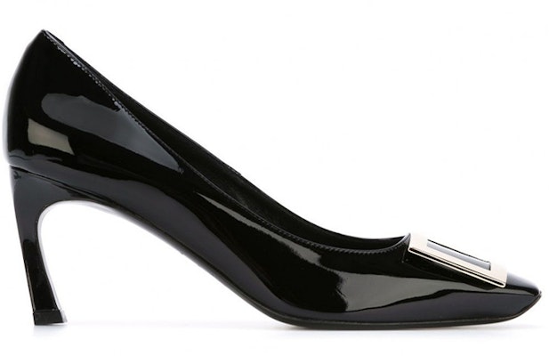(Women) Roger Vivier Belle Vivier 'Patent Black High Heels' RVW40015280D1PB999 Order (Women) Roger Vivier Belle Vivier 'Patent Black High Heels' RVW40015280D1PB999