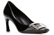 (Women) Roger Vivier Belle Vivier 'Patent Black High Heels' RVW40015280D1PB999
