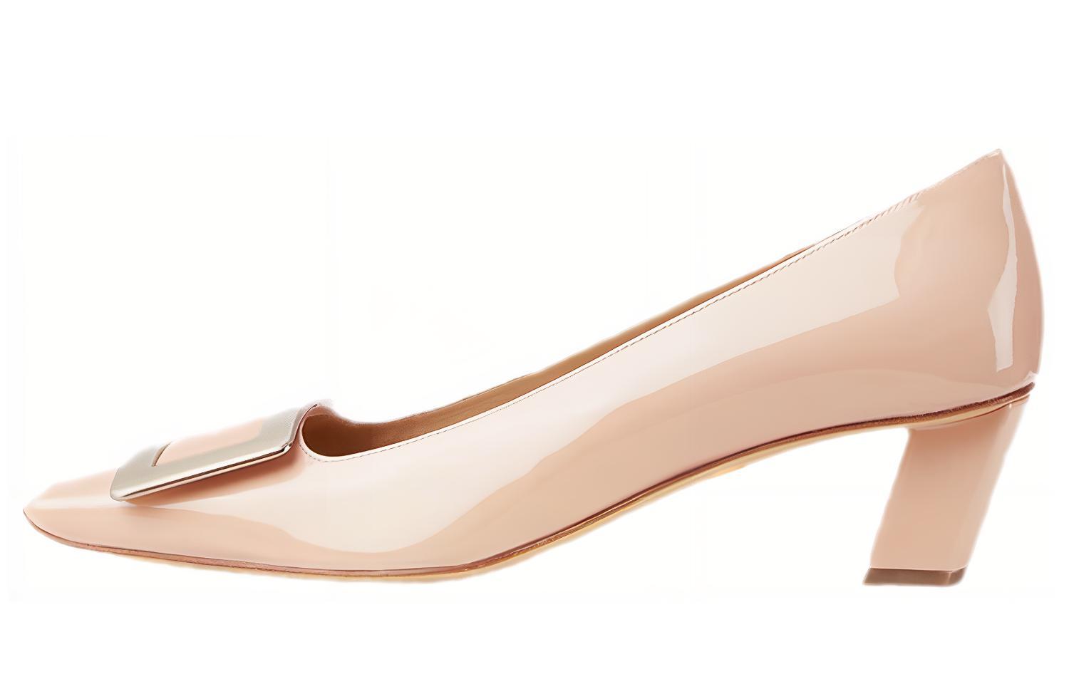 (W) Roger Vivier Belle Vivier 'Pink Buckle'