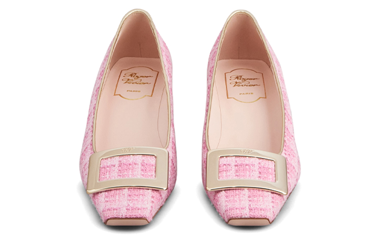 (W) Roger Vivier Belle Vivier 'Pink Metal Buckle' 圖 4