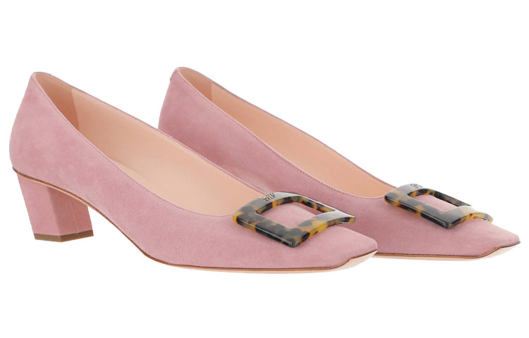(W) Roger Vivier Belle Vivier 'Pink Turtle Buckle' 圖 3