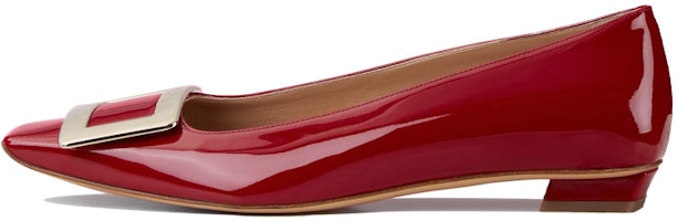 (Women) Roger Vivier Belle Vivier 'Red Patent Leather' RVW00700920D1PR406 (Women) Roger Vivier Belle Vivier 'Red Patent Leather' RVW00700920D1PR406