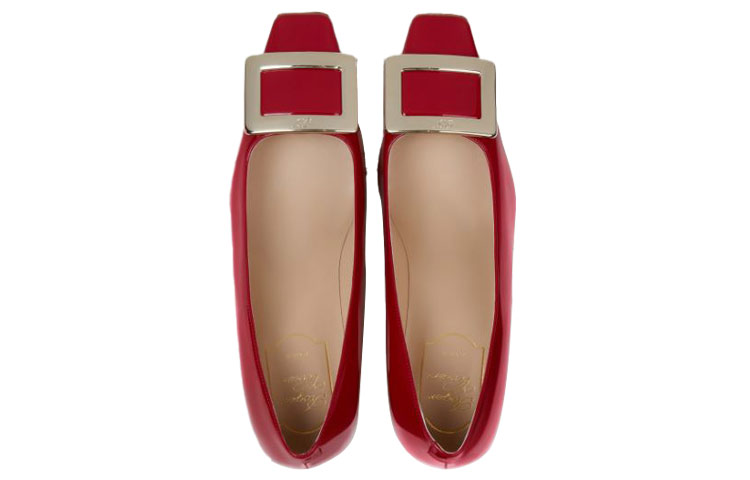 Shop (W) Roger Vivier Belle Vivier 'Hebilla de Charol Rojo' RVW00600920D1PR406