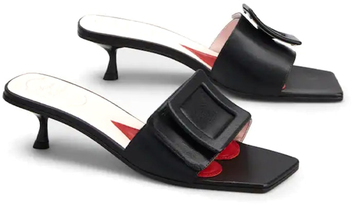 (Women) Roger Vivier Belle Vivier High Heels 'Black Patent Leather Buckle' RVW62631090TRPB999 Order (Women) Roger Vivier Belle Vivier High Heels 'Black Patent Leather Buckle' RVW62631090TRPB999
