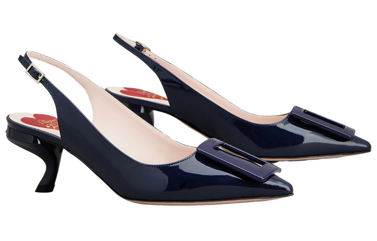 (W) Roger Vivier Belle Vivier High Heels 'Blue Buckle' 圖 3