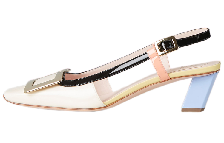 (Women) Roger Vivier Belle Vivier High Heels 'Colorful Slingback' RVW00625600D1P1T18