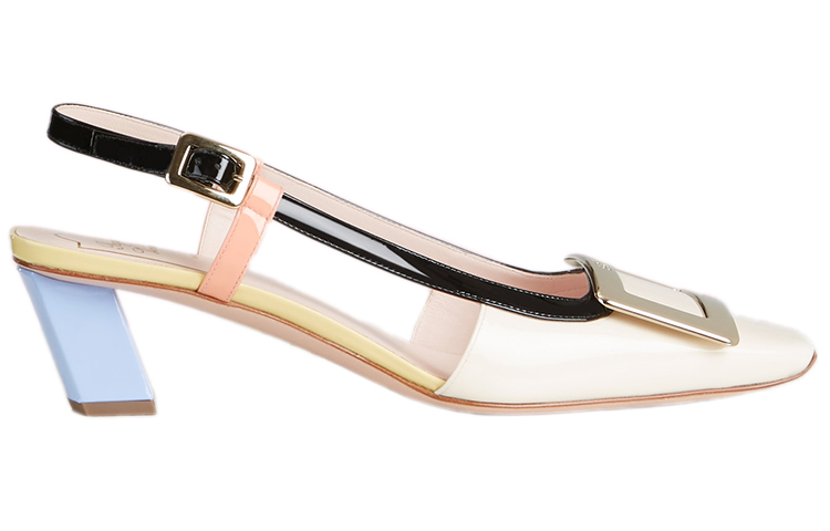 Order (W) Roger Vivier Belle Vivier 高跟鞋 '彩色露跟款' RVW00625600D1P1T18