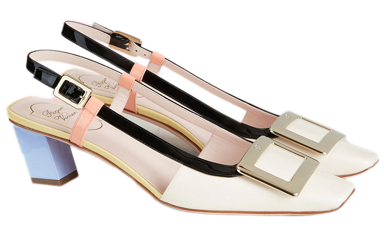 Lookbook (Women) Roger Vivier Belle Vivier High Heels 'Colorful Slingback' RVW00625600D1P1T18