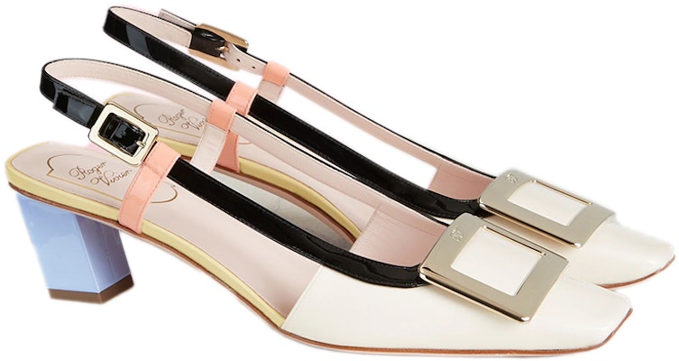 (Women) Roger Vivier Belle Vivier High Heels 'Colorful Slingback' RVW00625600D1P1T18 Lookbook (Women) Roger Vivier Belle Vivier High Heels 'Colorful Slingback' RVW00625600D1P1T18