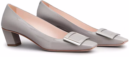 Lookbook (W) Roger Vivier Belle Vivier 高跟鞋 '金属扣灰色' RVW00600920D1PB206