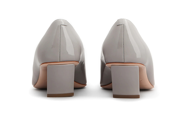 Purchase (W) Roger Vivier Belle Vivier Tumit Tinggi 'Metal Buckle Kelabu' RVW00600920D1PB206