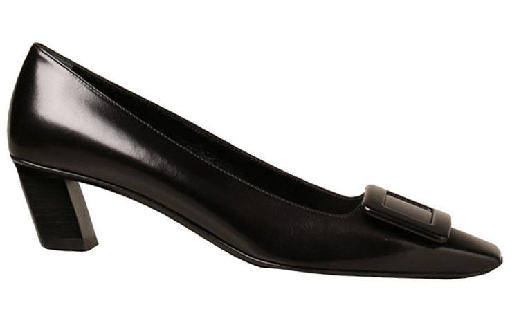 (W) Roger Vivier Belle Vivier High Heels 'Patent Black Buckle' 圖 2