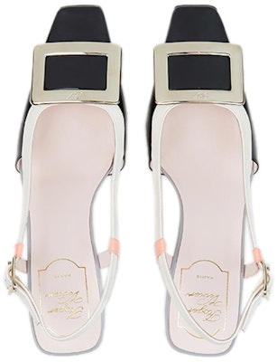 (Women) Roger Vivier Belle Vivier Slingback Heels 'Black' RVW00625600D1P1T16 Shop (Women) Roger Vivier Belle Vivier Slingback Heels 'Black' RVW00625600D1P1T16