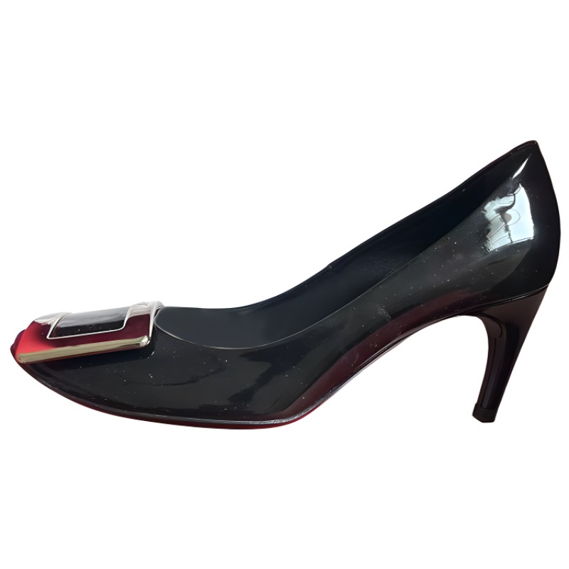 (W) Roger Vivier Belle Vivier Trompette 'Black'