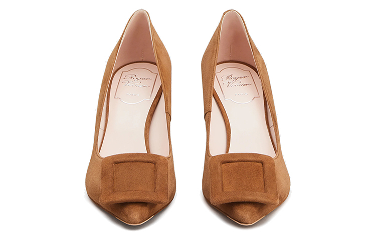 (W) Roger Vivier Belle Vivier Trompette 'Brown Suede' 圖 3