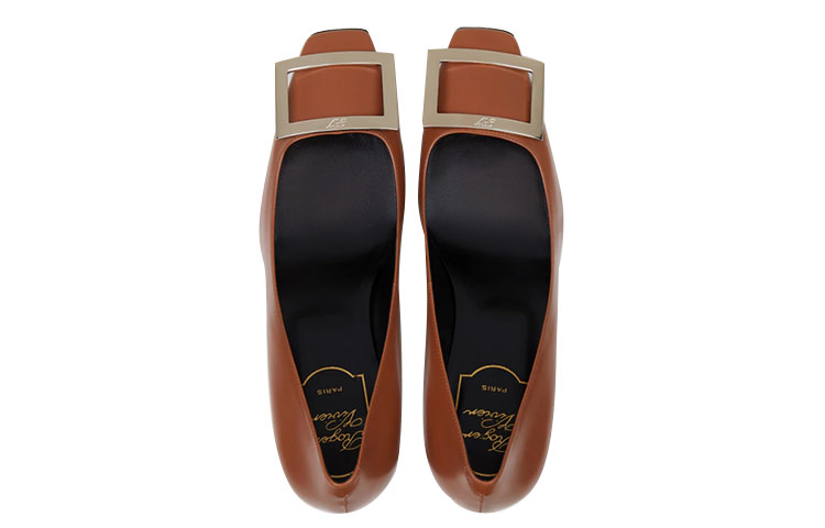 Shop (W) Roger Vivier Belle Vivier Trompette 'Kulit Coklat' RVW40015280BSSS018