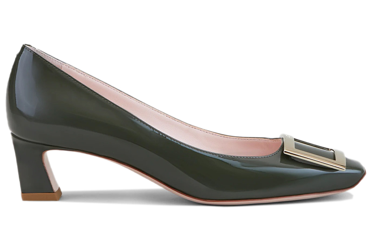 (W) Roger Vivier Belle Vivier Trompette 'Elegant Green Patent Leather' 圖 2