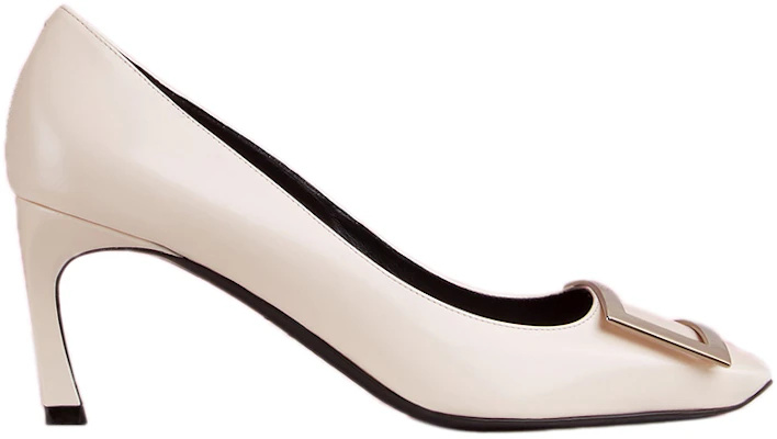 (W) Roger Vivier 魅力小号小喇叭'优雅奶油漆皮高跟鞋' RVW40015280BSSC019 Order (W) Roger Vivier 魅力小号小喇叭'优雅奶油漆皮高跟鞋' RVW40015280BSSC019