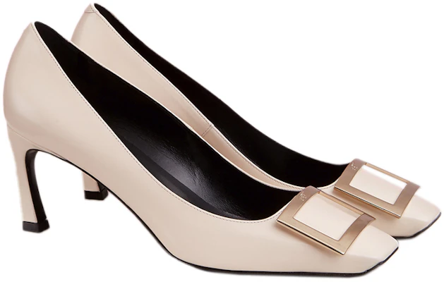 (W) Roger Vivier 魅力小号小喇叭'优雅奶油漆皮高跟鞋' RVW40015280BSSC019 Lookbook (W) Roger Vivier 魅力小号小喇叭'优雅奶油漆皮高跟鞋' RVW40015280BSSC019