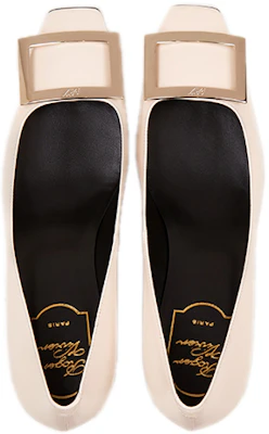 (W) Roger Vivier 魅力小号小喇叭'优雅奶油漆皮高跟鞋' RVW40015280BSSC019 Shop (W) Roger Vivier 魅力小号小喇叭'优雅奶油漆皮高跟鞋' RVW40015280BSSC019